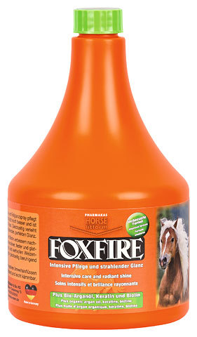 Foxfire Pflege- und Fellglanzspray von Pharmakas Horse fitform