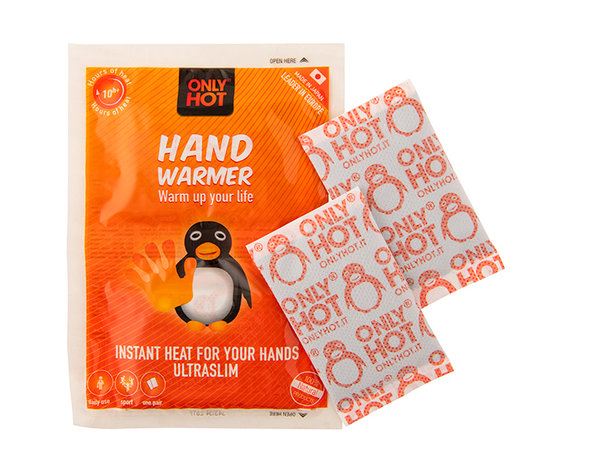 Handwärmer - gegen kalte Hände! ONLY HOT